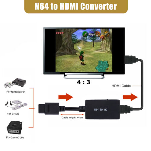 Convertidor N64 a HDMI - Cable HD para Nintendo 64, GameCube y SNES - Image 7
