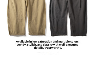 Pantalones Holgados de Pierna Ancha Estilo Urbano Moderno - Image 12