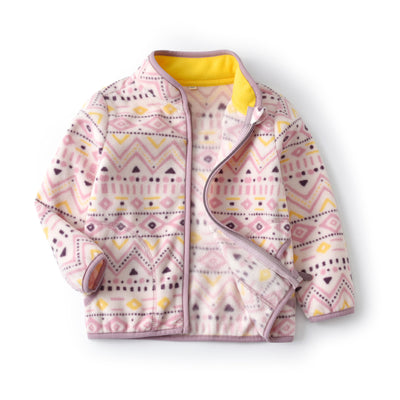 Chaqueta Forro Polar Estampada para Niña - Image 12