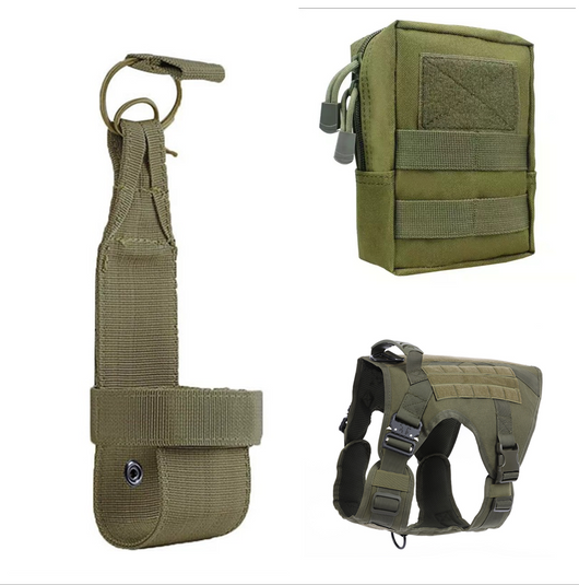 Chaleco Táctico para Perros con Desmontaje Rápido - Ropa de Entrenamiento - Image 32