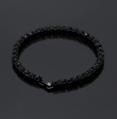 Pulsera Iced Out Dorada para Hombre - Joyería Hip Hop Urbana - Image 13