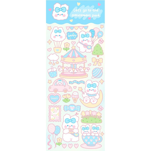 Agenda Notebook PVC Impermeable con Stickers Decorativos - Image 4