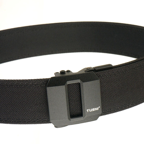 Cinturón Táctico de Entrenamiento con Hebilla Automática de Doble Capa