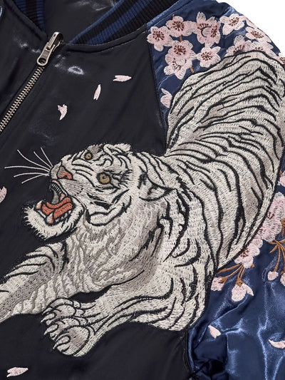 Chaqueta Universitaria Dragon y Tigre de las Cuatro Bestias Divinas - Image 7