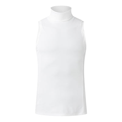 Camiseta Deportiva sin Mangas de Color Sólido para Hombre - Image 19