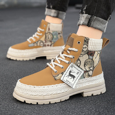 Botas de Trabajo Altas Versátiles para Hombre - Estilo Casual Imprescindible - Image 4