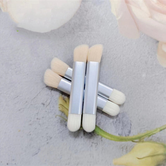 Brocha Doble para Sombras de Ojos - Diseño Profesional con Doble Efecto