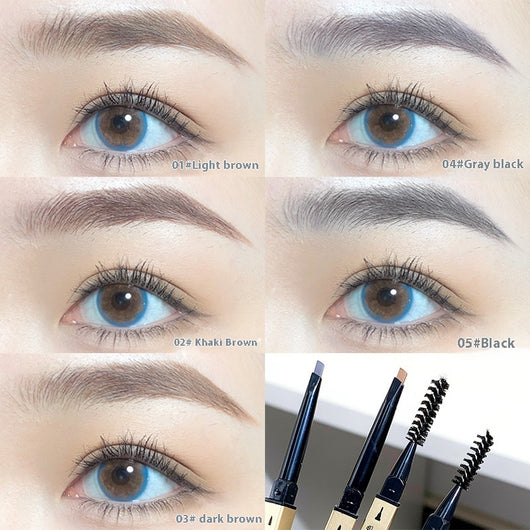 Lápiz de Cejas Ultra Fino Dorado Resistente al Desvanecimiento - Image 2