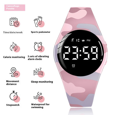 Reloj Deportivo Despertador Vibración Impermeable para Estudiantes - Image 11