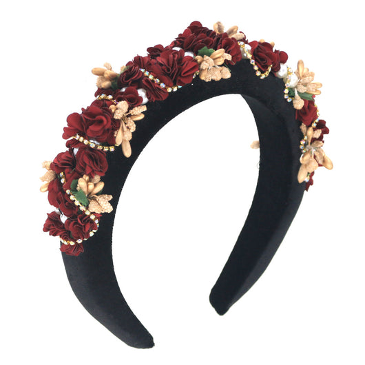 Diadema Floral Nupcial - Accesorios de Boda Europeos y Americanos - Image 10
