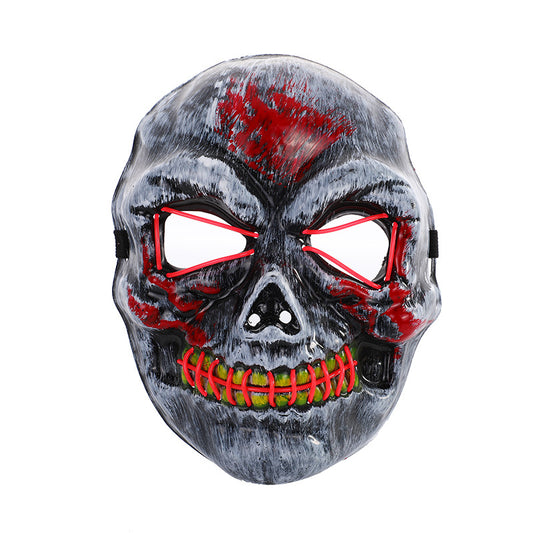 Máscara Calavera LED Luminosa de Terror para Halloween - Image 2