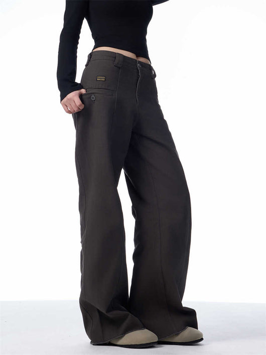 Pantalones Retro Holgados para Mujer - Comodidad Clásica - Image 4