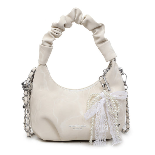 Bolso Bandolera Wild Chain con Pliegues Exquisitos - Image 5