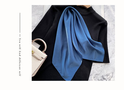 Pañuelo de Seda Elegante Retro para Primavera y Otoño - Image 42