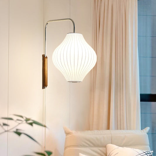 Lámpara de Lectura Minimalista Wabi Sabi con Cordón Ajustable