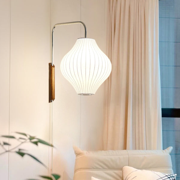 Lámpara de Lectura Minimalista Wabi Sabi con Cordón Ajustable