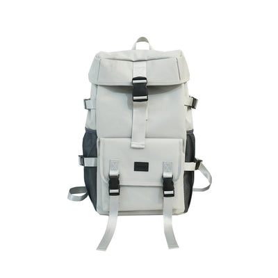 Mochila de Viaje Negra con Gran Capacidad y Compartimentos de Herramientas - Image 3