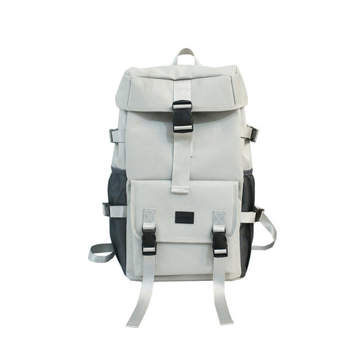 Mochila de Viaje Negra con Gran Capacidad y Compartimentos de Herramientas - Image 3