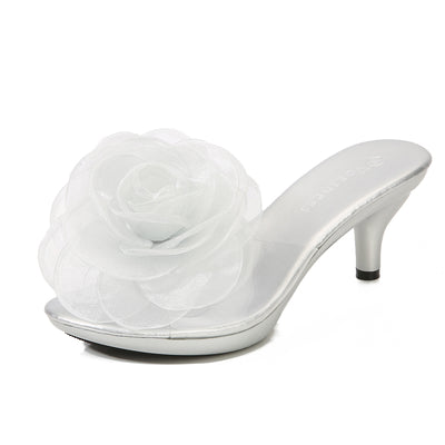Tacones Altos Stiletto con Diseño Transparente para Mujer - Image 5
