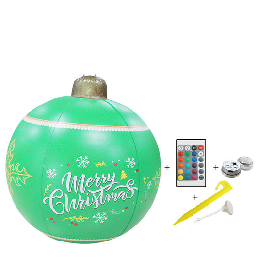 Bola Navideña Inflable Creativa - Adorno Navideño Gigante - Image 7