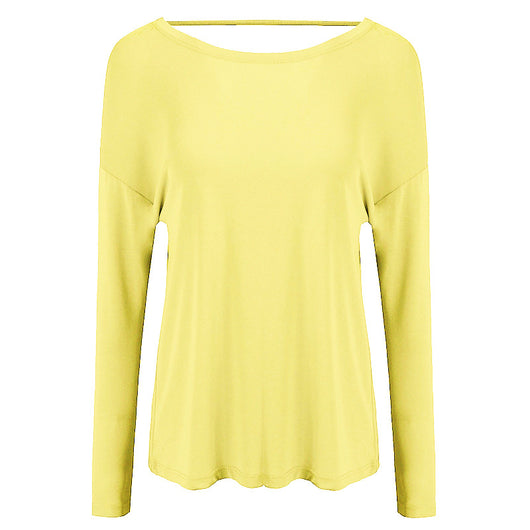 Blusa Yoga Manga Larga para Mujer - Primavera - Image 11