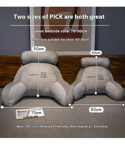 Almohada de Soporte Lumbar Grande con Respaldo Suave - Image 14