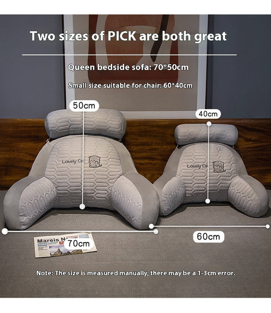 Almohada de Soporte Lumbar Grande con Respaldo Suave - Image 14