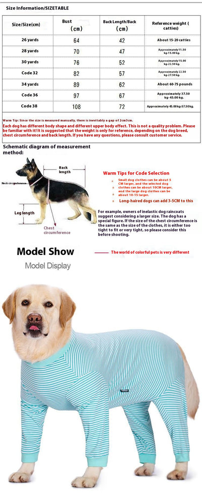 Ropa Ligera para Perros Golden Retriever y Labrador - Image 6