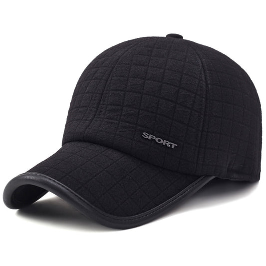 Gorra de Béisbol Térmica con Protección para Oídos - Invierno