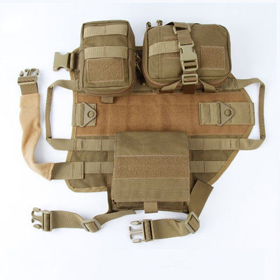 Chaleco Táctico Impermeable para Perros en Nylon Resistente - Image 15
