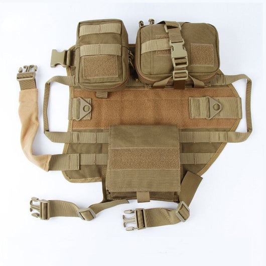 Chaleco Táctico Impermeable para Perros en Nylon Resistente - Image 15