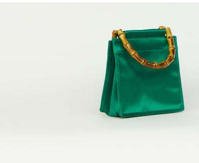 Bolso de Mano en Seda y Bambú - Diseño Elegante y Resistente - Image 4