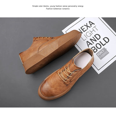 Zapatos Casuales Coreanos con Plataforma y Cordones - Image 14