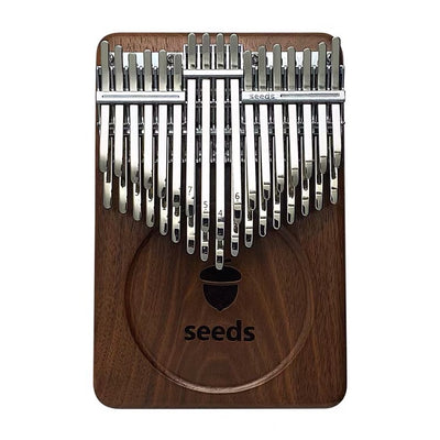 Kalimba de 34 Tonos Doble Capa en Madera de Nogal - Image 3