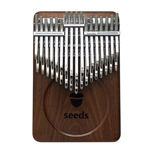Kalimba de 34 Tonos Doble Capa en Madera de Nogal - Image 3