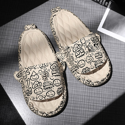 Pantuflas de Pareja Tiburón Adorable Talla Grande - Image 56
