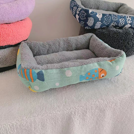 Cama de Lino Impermeable para Mascotas - Image 14