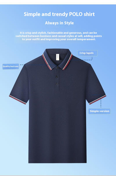 Polo de Trabajo Solapa Clásica - Comodidad de Verano - Image 25