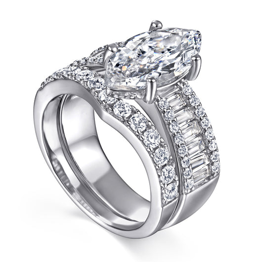Anillo de Plata Esterlina S925 para Mujer con Circonitas Incrustadas - Image 5