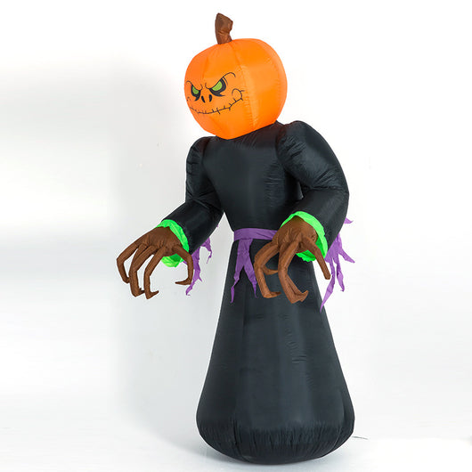 Decoración Inflable Halloween: Calabaza, Gato Negro y Bruja - Image 7