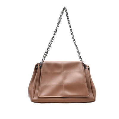 Bolso de Hombro en Cuero Suave con Detalles Bordados - Image 5