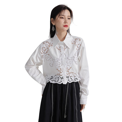 Blusa Calada de Crochet para Mujer - Colección Otoño - Image 5