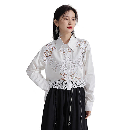 Blusa Calada de Crochet para Mujer - Colección Otoño - Image 5