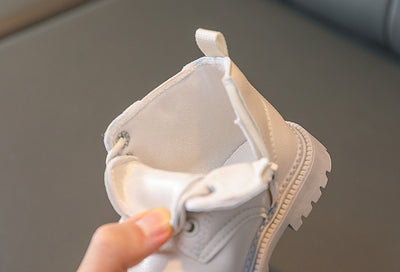Botines Cortos de Cuero para Bebé - Diseño Importado Premium - Image 9