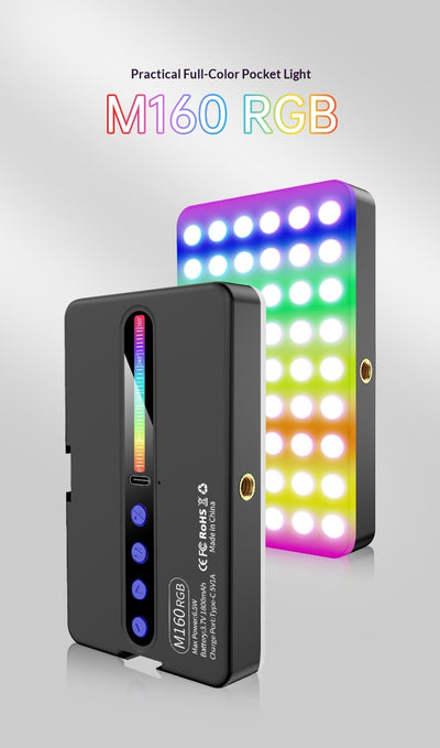 Luz LED Cuadrada Portátil para Fotografía Móvil en Exteriores - Image 8
