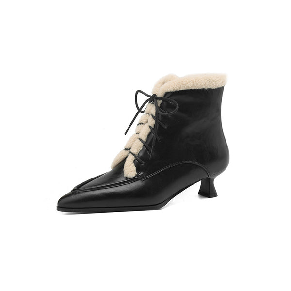 Botas Vintage con Cordones Dr Martens Estilo Francés Tacón Medio - Image 5
