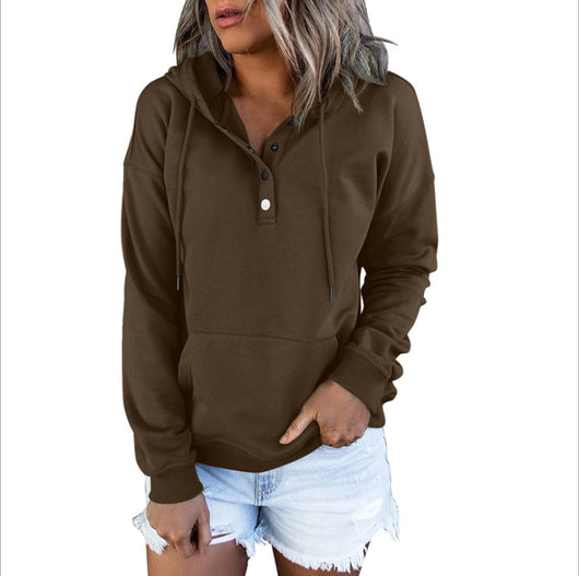 Suéter Hoodie con Ojetes Frontales para Mujer - Image 9