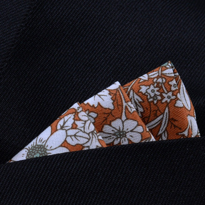 Traje de Algodón para Hombre Diseño a Rayas con Bolsillos, Pañuelo y Bufanda - Image 15