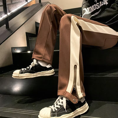 Pantalones Sueltos de Pierna Recta para Hombre - Comodidad de Verano - Image 7