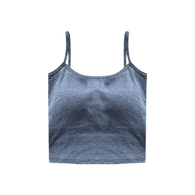 Top Deportivo de Algodón Puro sin Espalda - Diseño Minimalista Juvenil - Image 5